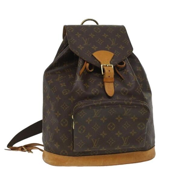 LOUIS VUITTON Monogram Montsouris GM Backpack - Picture 1 of 15